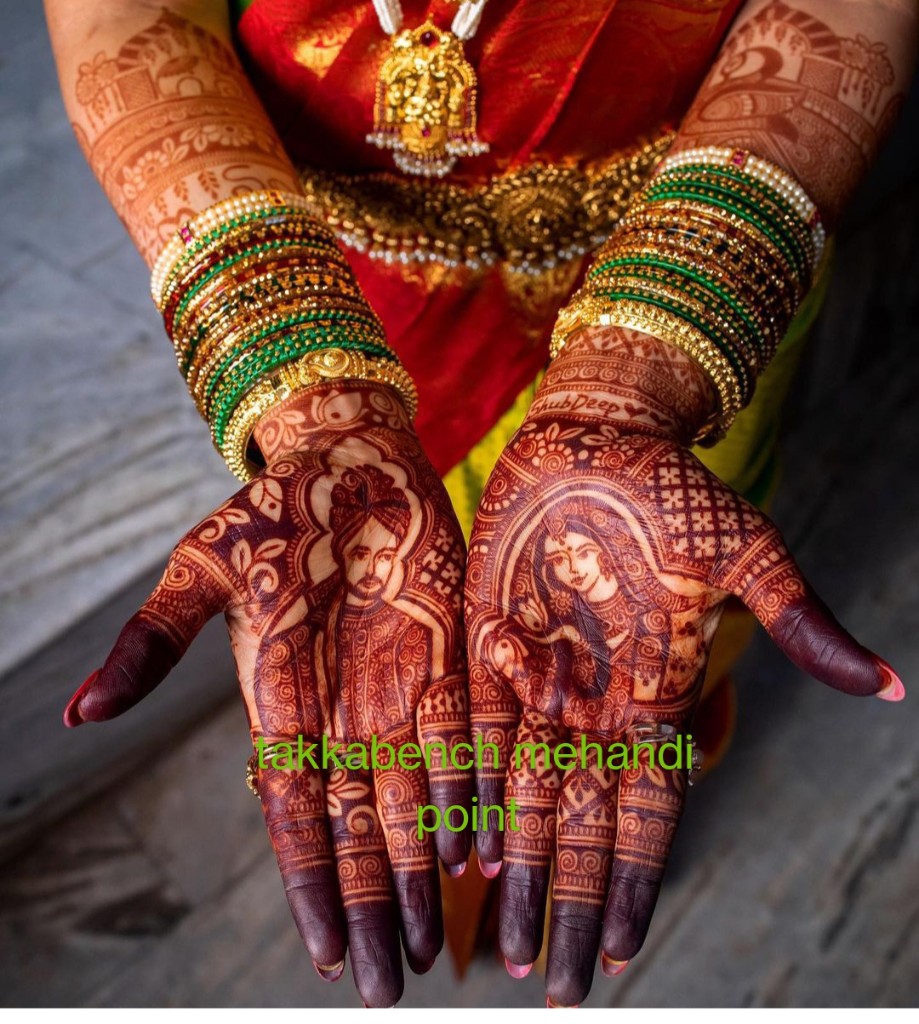 Peacock bridal mehandi — Takka Bench mehandi